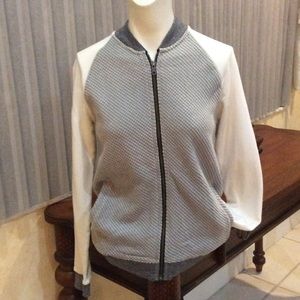 J. Crew ladies factory baseball jacket  size XS